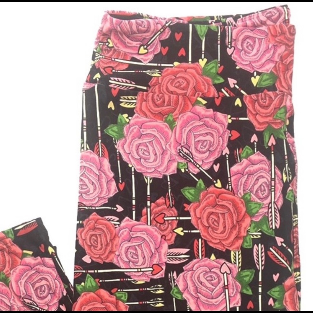 LuLaRoe Heart leggings